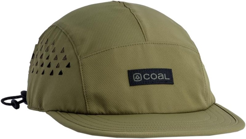 Headwear Provo Performance 5 Panel Cap Hat - UPF 50, Moisture Wicking, Adjustable, Running, Cycling, Hiking